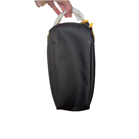 Atley James Yellow Black Travel Toiletry Bag Dopp Kit Gym NWT Waterproof - Picture 4 of 9